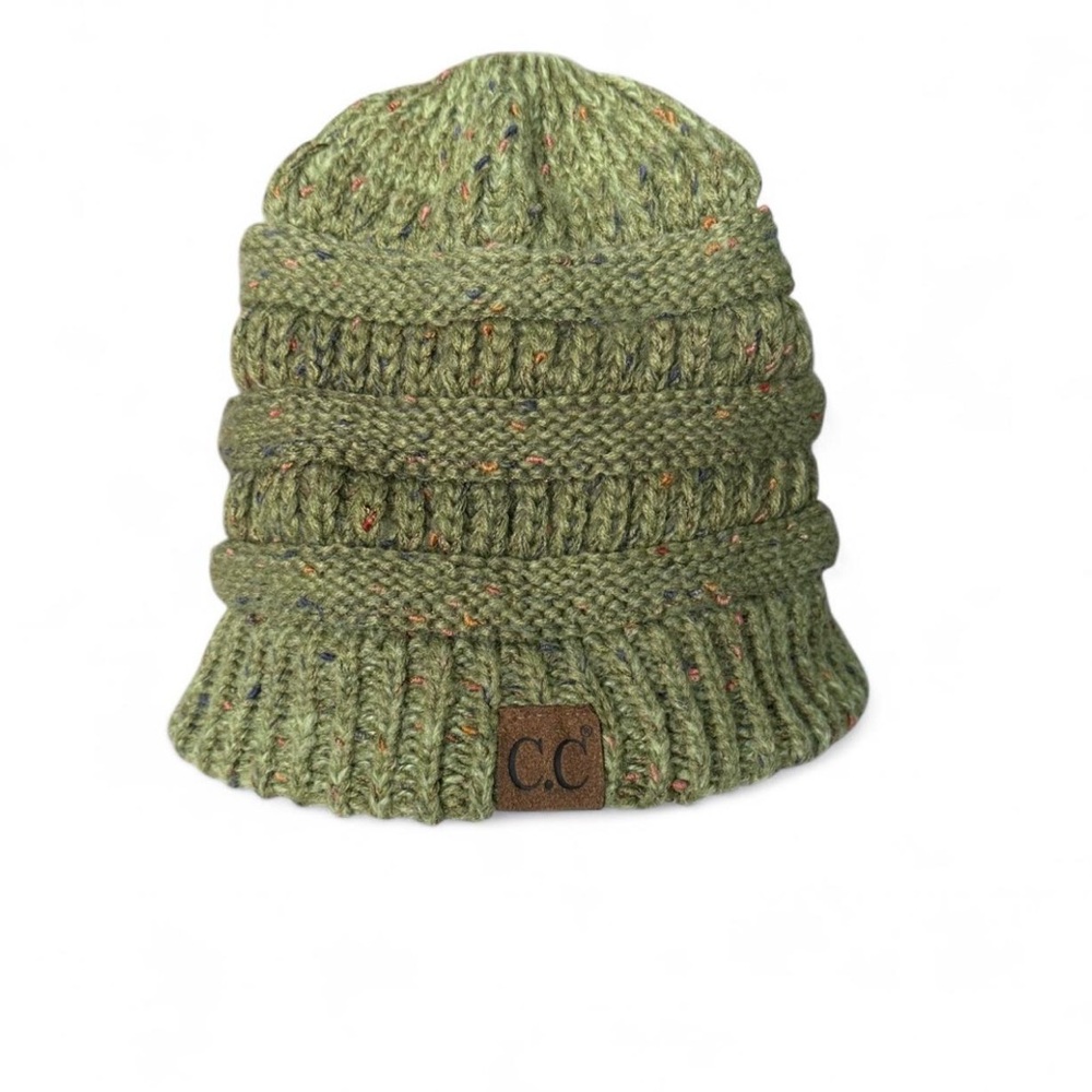 C.C Beanie Ponytail Hat 💚
